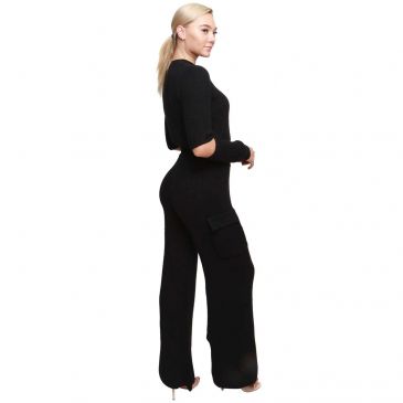 black-lounge-set-cropped-top-soft-knit-flare-trousers-single